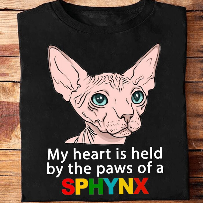 My Heart Is Held By The Paws Of A Sphynx - Ettee - cat lover