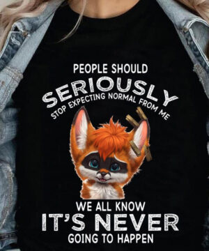 People Should Seriously Stop Expecting Normal From Me - Ettee - Expecting