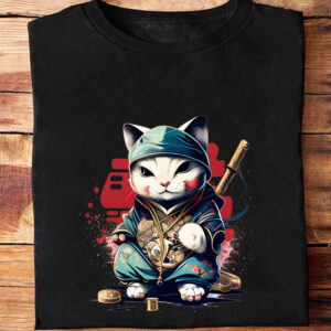 Samurai Cat - Ettee - cat figurine