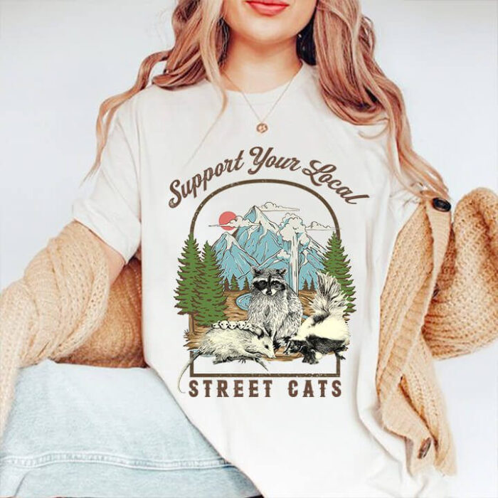 Support Your Local Street Cats - Unique Cat Lover's Gift - Ettee - cat lover's gift