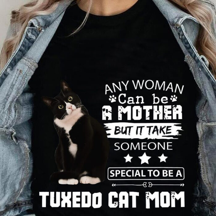 Tuxedo Cat Mom - Ettee - cat lover