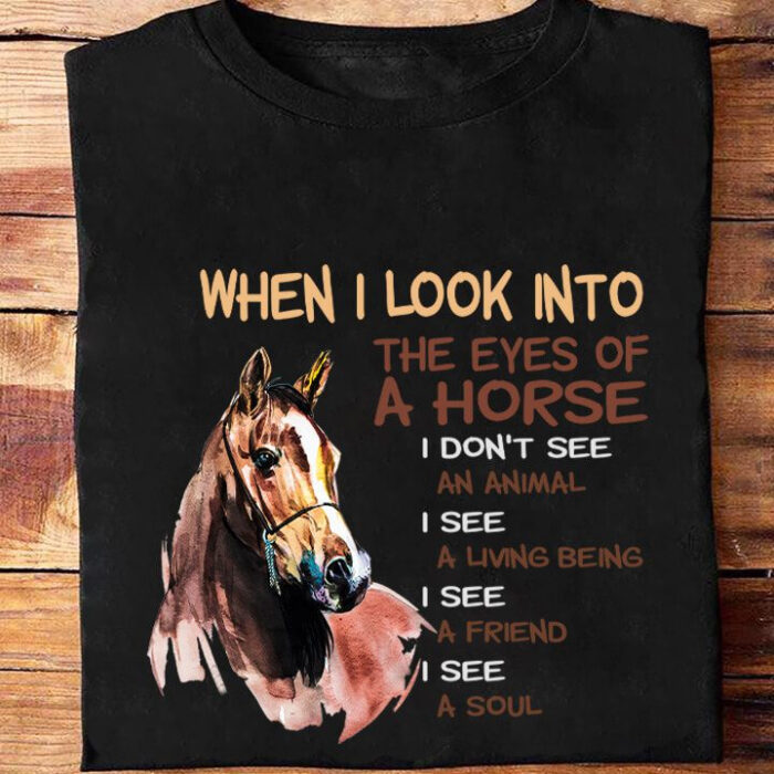 Gift for Horse Lovers: "Eyes of a Horse" - Ettee - equestrian gift