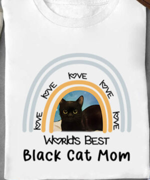 World's Best Black Cat Mom - Ettee - black cat mom