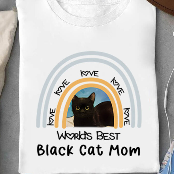 World's Best Black Cat Mom - Ettee - black cat mom