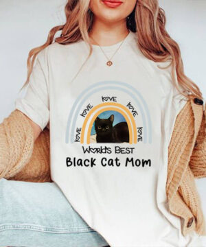 World's Best Black Cat Mom - Ettee - black cat mom