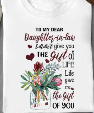 To My Dear Daughtter In law - Ettee - appreciation gift