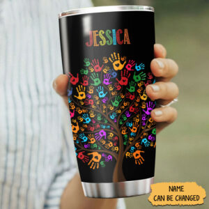 Personalized 20oz Tumblers for Teacher, Back To School Gifts for Women, In My Classroom We Are Slogan - ettee.com - Ettee - 2022 door cover