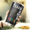 Personalized 20oz Tumblers for Math Teacher, Back To School Gifts for Women, Teach Love Inspire Slogan - ettee.com - Ettee - Inspire Slogan